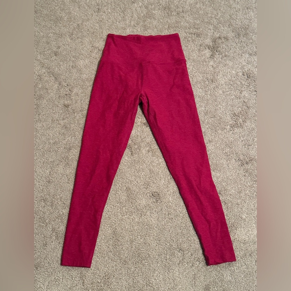 Beyond Yoga Pink Spacedye Leggings